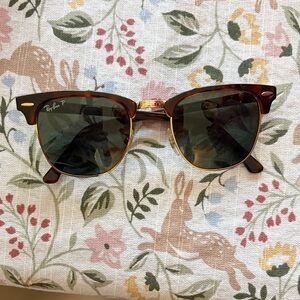 Clubmaster polarized Ray-ban sunglasses